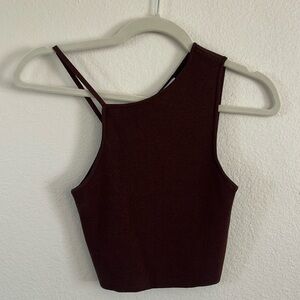 Zara ribbed crop top